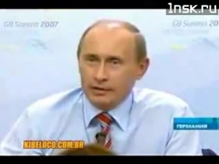 putin and the dramatic look